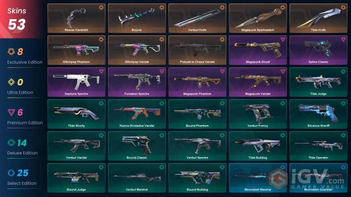EU-Reaver Karambit-Magepunk Sparkswitch-Prelude to Chaos Vandal-Glitchpop Vandal-Glitchpop Phantom--Magepunk Phantom-Magepunk Vandal