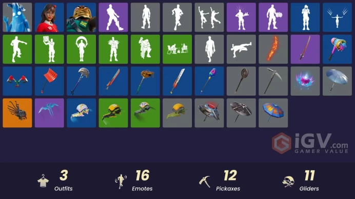 [PSN/XBOX/PC] 3 skins | Polar Peely | Major Mancake | Krisabelle|Lunar Hyperjet|Ancestral Bloom|Kata-Pack|Adira's Battle Flag|The Bestiary Chest
