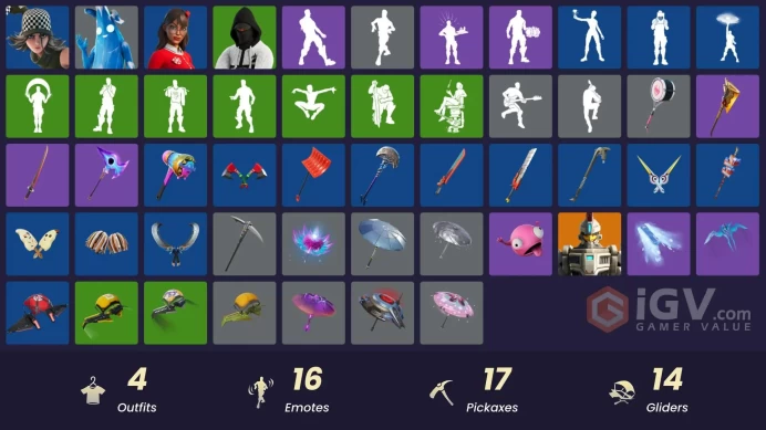 [PSN/XBOX/PC] 4 skins | Polar Peely | Veronika | Krisabelle | Stash'd | Spectra Protector|Lectro Guard Pack | Datafiber Chargepack | Nemesis Box