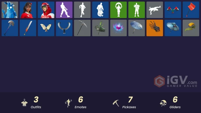 [PSN/XBOX/PC] 3 skins | Polar Peely | Arctic Adeline | Krisabelle | Spectra Protector|Gwenpool's Katanas|Twin Crossfire|Prized Llama|Peely Whip