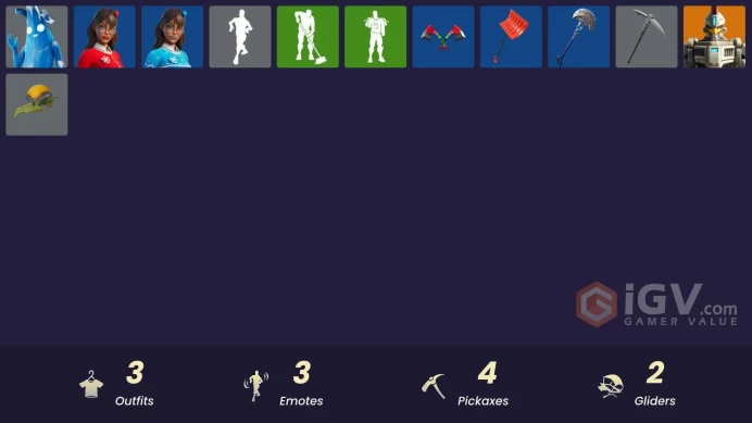 [PSN/XBOX/PC] 3 skins | Polar Peely | Krisabelle | Blizzabelle | Clawz Retro | Snowplower|Holly Hatchets|Crescent Shroom|Clean Sweep|Choice Knit