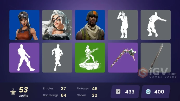 [ALL PLATFORMS]-53 Skin-Aerial Assault Trooper-Renegade Raider-Midas Rex-Joltara-Champion Kyra-FULL ACCESS-