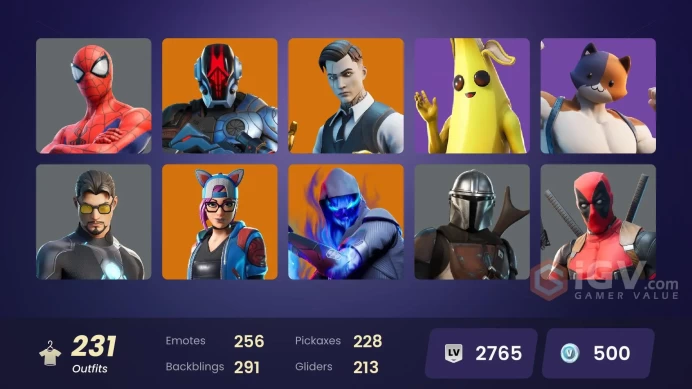 FA - [XBOX/Switch/PC] - 231 skins | Blue Team Leader | Gold Midas | Gold Meowscles | Gold Brutus | Cloud Striker | Point Patroller | Prodigy