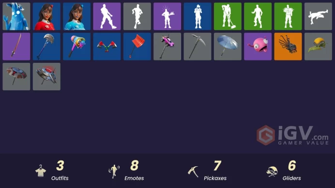 [PSN/XBOX/PC] 3 skins | Polar Peely | Blizzabelle | Krisabelle |Octane Cruiser|Ancestral Bloom|The Bestiary Chest | Kata-Pack | Lil' Black Heart