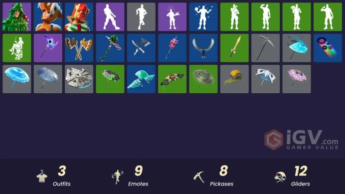 [PSN/XBOX/PC] 3 skins | Lt. Evergreen | Wooly Warrior |Holiday Boxy|Nemesis Box|The Sith|Lunarios|Re-gifter|Society Emblem Ranker|Redmask Ranker
