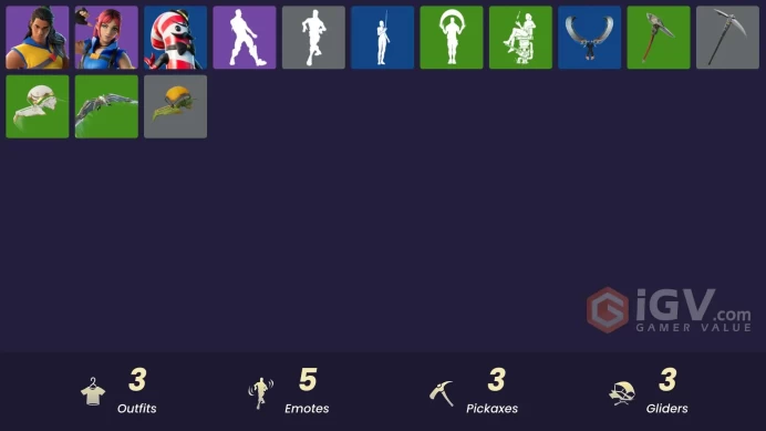 [PSN/XBOX/PC] 3 skins | Explorer Emilie | Trailblazer Tai | Mr. Dappermint | Piñata Brian|Ruby Relic|Gwenpool's Katanas|Legend's Modkit|Greebles