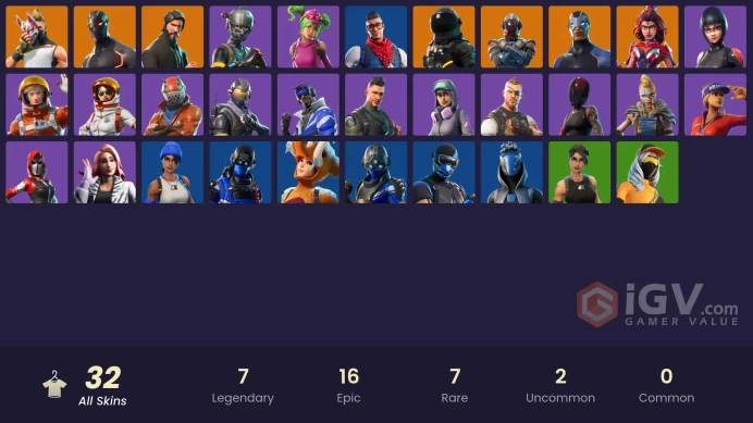 FA - [XBOX/SWITCH/PC] 32 skins | The Reaper | Elite Agent | Carbon Commando | Trilogy | Sultura | Rogue Agent