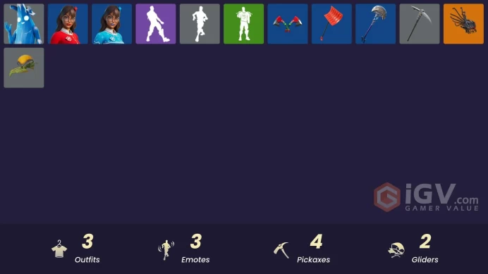 [PSN/XBOX/PC] 3 skins | Polar Peely | Blizzabelle | Krisabelle  Ancestral Bloom|Sir Beurre|Clawz Retro|Holly Hatchets|Crescent Shroom|Snowplower