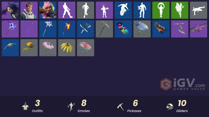 [PSN/XBOX/PC] 3 skins | Vivi Chroma | Vikora | Nolan Chance | Nemesis Box|Electric Shredder|Stealing Wheel|Luxury Lockbox|Sushi Sign|Shadow Star