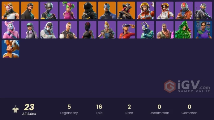 FA - [PSN/XBOX/SWITCH/PC] 23 skins | The Reaper | Elite Agent | Rogue Agent | Carbide | Calamity | Dark Voyager