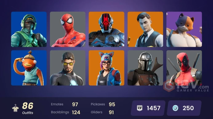 [ALL PLATFORMS]-Reflex-Dark Skully-Dark Splitter-Dread Fate-Ravenpool-Mogul Master (CAN)-The Dark Knight Movie Outfit-Fishstick-FULL ACCESS-