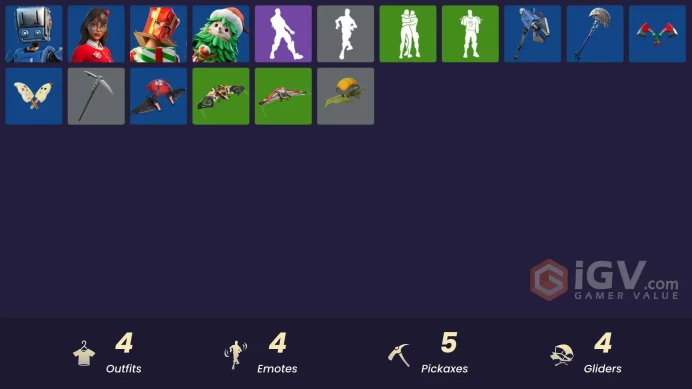 [PSN/XBOX/PC] 4 skins | Winterfest Bushranger | Holiday Boxy | Krisabelle | Lok-Bot | Spectra Protector | Fishstick Janky | Lil' Black Heart