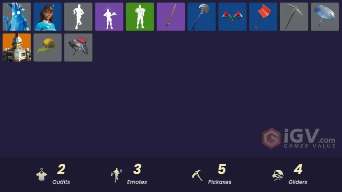 [PSN/XBOX/PC] 2 skins | Polar Peely | Blizzabelle | Ancestral Bloom | Clawz Retro | Blade of the Waning Moon | Crescent Shroom