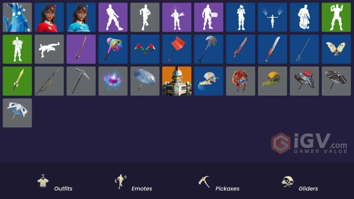 [PSN/XBOX/PC] 3 skins | Polar Peely | Krisabelle | Blizzabelle | Lunar Hyperjet | Spectra Protector | The Bestiary Chest | Kata-Pack