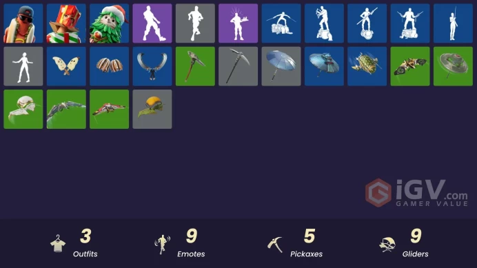 [PSN/XBOX/PC] 3 skins | The Scientist | Lt. Evergreen | Wooly Warrior | Star Surge | The Sith | Back Board | 2020 Kickflip | Re-gifter