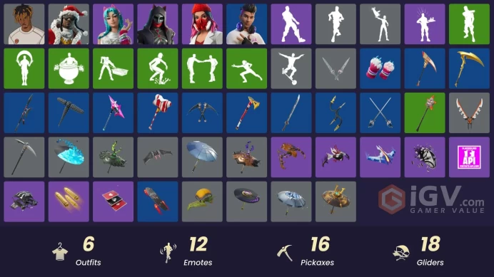 [PC/PSN/XBOX] 6 skins | Santa Dogg | Slayer Juice WRLD | Felina | Katalina | Yulejacket | Chord Kahele | Meowtooth Plush