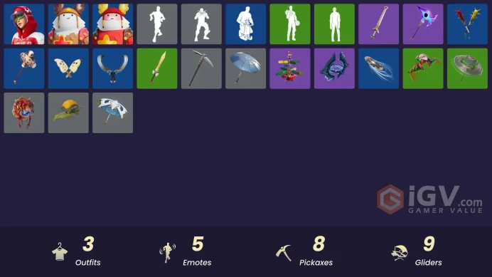 [PSN/XBOX/PC] 3 skins | Guff Gringle | Arctic Adeline | Sled Ready Guff | Spectra Protector | Double Header | Boba Bling | Fa-la-la-Llama