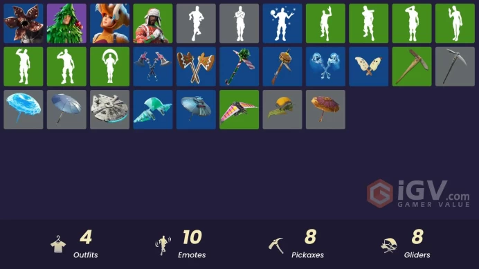 [PSN/XBOX/PC] 4 skins | Lt. Evergreen | Wooly Warrior | Demogorgon | Yuletide Ranger | Spectra Protector | The Sith | Re-gifter