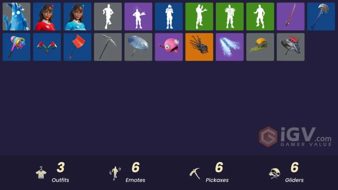 [PSN/XBOX/PC] 3 skins | Polar Peely | Krisabelle | Blizzabelle | Ffrosty | Ancestral Bloom | The Bestiary Chest | Clawz Retro