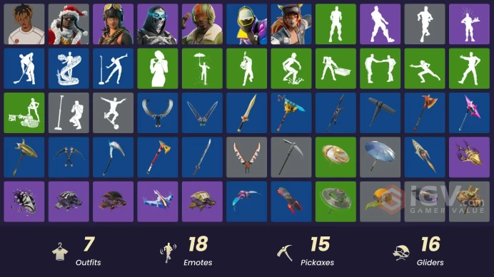 [PSN/XBOX/PC] 7 skins | Lina Scorch | Subzero Cryptic | Slayer Juice WRLD | Santa Dogg | Skull Commander | Aerial Assault Bomber