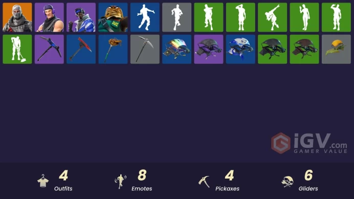 [PSN/XBOX/PC] 4 skins | Sub Commander | Blue Striker | Havoc | Major Mancake | Blue Shift | Rust Bucket | Backup Plan | Kata-Pack