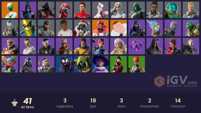 Fortnite Account | Outfits Worth 20,000 V-Bucks • Full Access • Instant Delivery