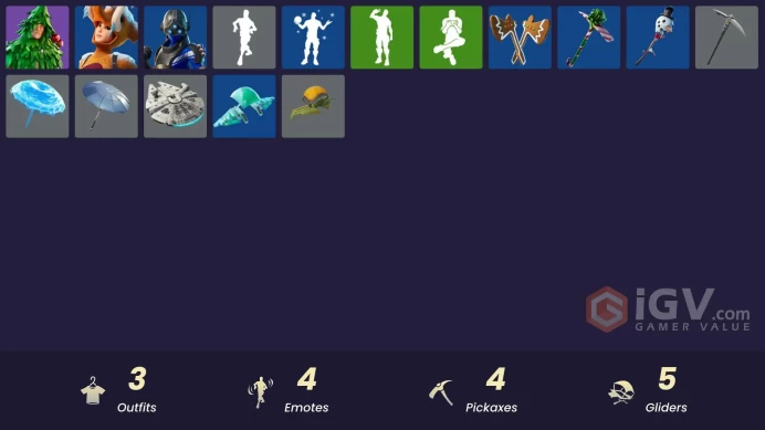 [PSN/XBOX/PC] 3 skins | Trilogy | Lt. Evergreen | Wooly Warrior | Reliant Blue | The Sith | 2020 Kickflip | Re-gifter | Basecamp Bag