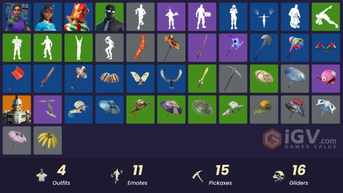 [PSN/XBOX/PC] 4 skins | Holiday Boxy | Poised Playmaker | Blizzabelle | SHADOW Enforcer | Spectra Protector | Apocalypse Shroud