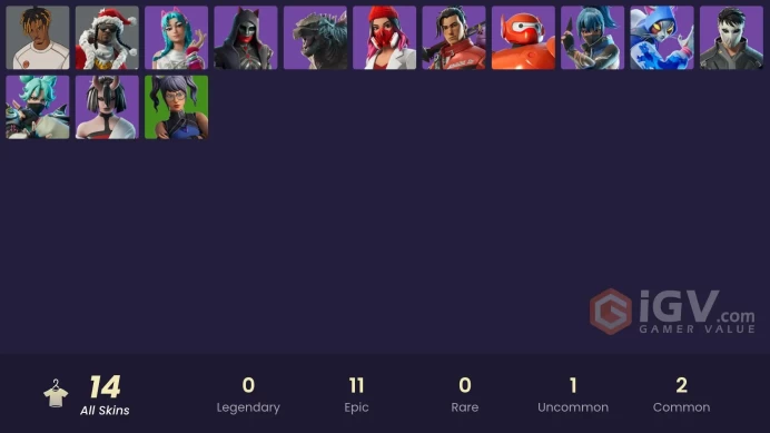 [PSN/XBOX/PC] 14 skins | Slayer Juice WRLD | Santa Dogg | Felina | Kendo | The Night Rose | Daigo | Shadow Blade Hope | Katalina | Jade