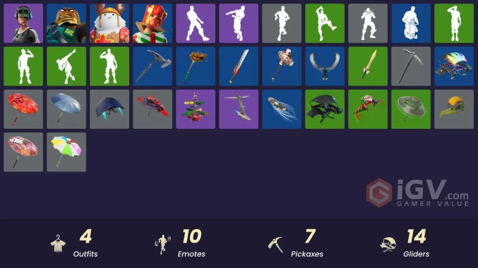 [PSN/XBOX/PC] 4 skins | Trailblazer | Sled Ready Guff | Holiday Boxy | Major Mancake | Ancestral Bloom | Twin Crossfire | True North | Uplink