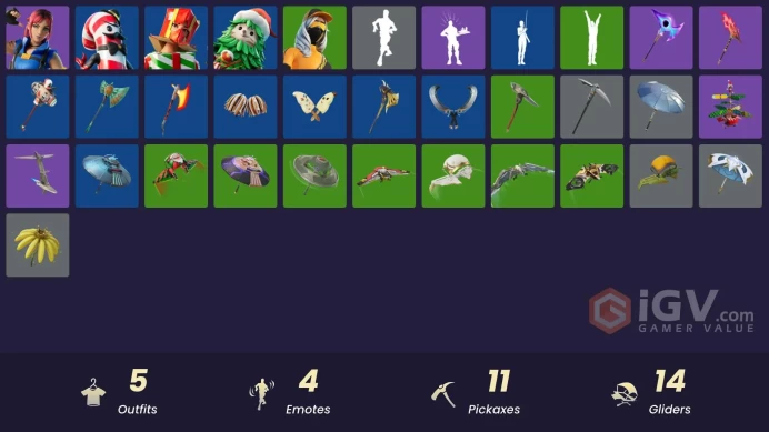 [PSN/XBOX/PC] 5 skins | Explorer Emilie | Holiday Boxy | Winterfest Bushranger | Mr. Dappermint | Runway Racer | Spectra Protector