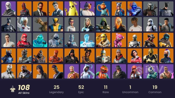 FA - [XBOX/PC] - 99 skins | Eon | Rogue Spider Knight | WORLD CUP | John Wick | Blackheart | The Ice King | Red Knight | Catalyst| Lynx-Sentinel