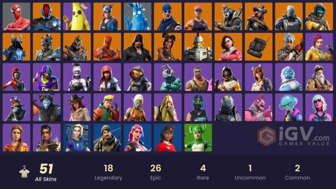 [PC/PSN/XBOX/SWITCH] 51 skins STW | Spike | Luxe | Ruin | Lynx | Rox | Catalyst | Calamity | Zenith | The Ice King | Hybrid | Blackheart |