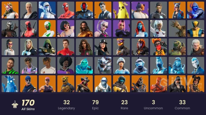 [XBOX/PC/PSN]170 Skins - OG STW - Gold Brutus - Gold Midas - Trilogy - Point Patroller - Tart Tycoon - Xander MM83