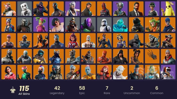 FA - [PSN/XBOX/PC] - 115 skins | OG STW | The Reaper | Elite Agent | Trailblazer | John Wick | The Imagined | Omega | The Ice King | 1950 VB