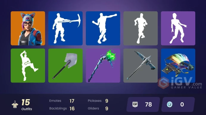 FA -  [PSN/XBOX/PC] - 15 skins | The Ice King | Frostbite | The Prisoner | Merry Mint Axe | Zenith | Onesie | Trog |Sgt. Winter |Ginger Gunner| 