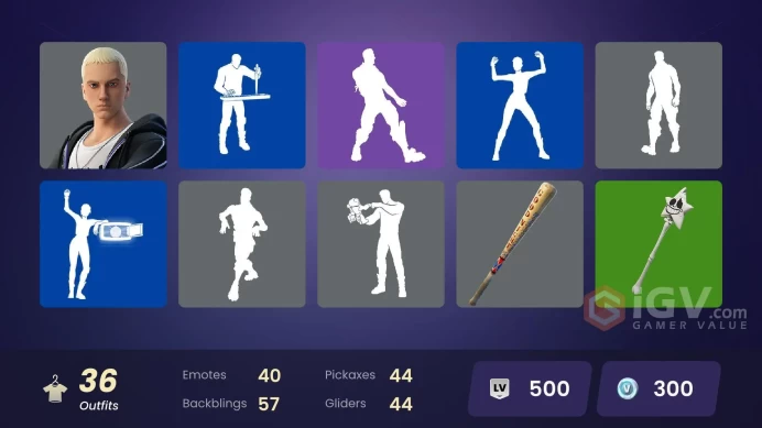[PC/PSN] 36 skins | Harley Hitter | Dummy Supreme | Rap Boy | J Balvin | Harbinger Armor Omegarok