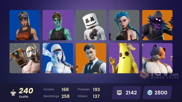 240 SKINS + MERRY MINT AXE + ARCANE JINX + SNAKE EYES (1605 DAYS AGO IN SHOP) + CANDY AXE + GOLD MIDAS + 2550 VB + ICONIC KIM KARDASHIAN