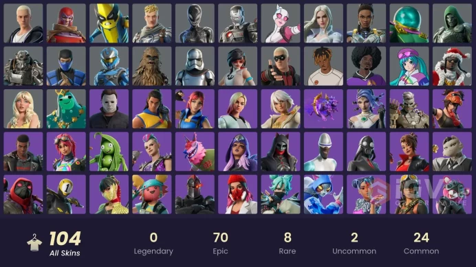 [PC/NINTENDO] 82 skins | Rap Boy | Get Griddy | Lina Scorch | Subzero Cryptic | Poseidon | Chewbacca | Captain Phasma | Apprentice Evie |ZAK793