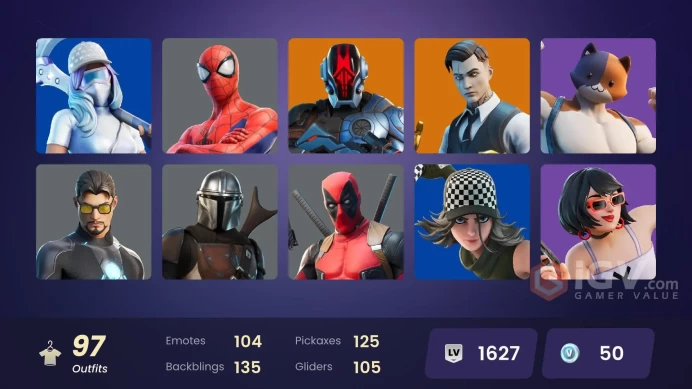 PC/PSN/Xbox/Nintendo 96 skins | Leviathan Axe | Laught It Up | Point Patroller | Omegarok | The Imagined | Midas | Valeria |