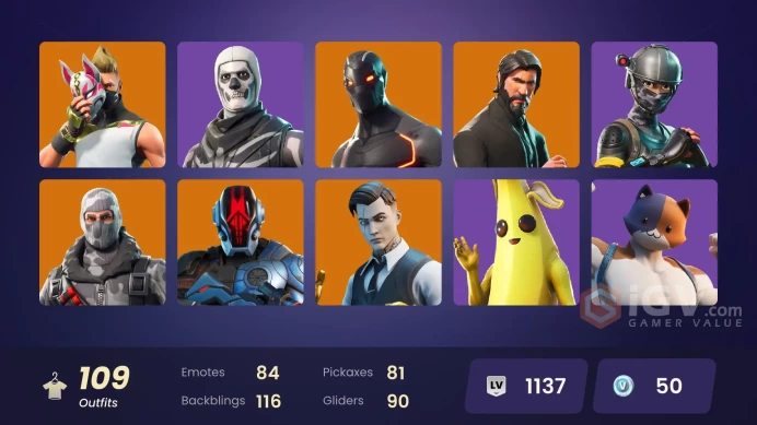 [PC/PSN/XBOX] 109 skins | OG STW | The Reaper | Elite Agent | Gold Midas | Havoc | Dante | Rogue Agent | Sub Commander | Rox | Fade | 50 VB