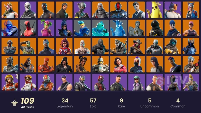 [PC/PSN/XBOX] 109 skins | OG STW | The Reaper | Elite Agent | Gold Midas | Havoc | Dante | Rogue Agent | Sub Commander | Rox | Fade | 50 VB