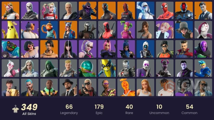 [ALL PLATFORMS]-342 Skin-342 Pickaxes-257 Emotes-259 Gliders-OG STW-FULL ACCESS-