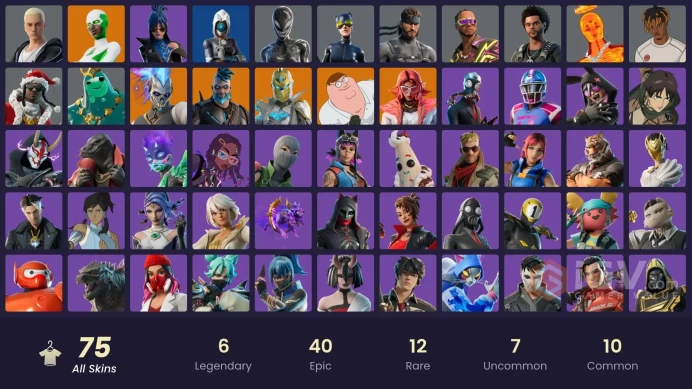 [XBOX/NINTENDO/PSN/PC]72 skins | Backlash | Omegarok | Peter Griffin | Poseidon | Renzo the Destroyer | Spectra Knight | Valeria C4