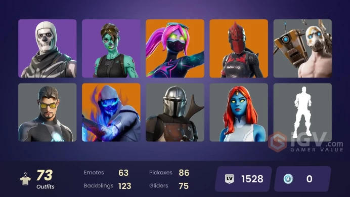 [XBOX/NINTENDO/PC]68 skins | Dante | Darkheart | Fusion | Galaxia | Master Chief | Predator | Raptor | Red Knight | Supersonic C10