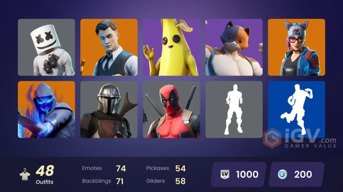 PC/PSN/XBOX][Instant change mail] 48 skins | OG STW(DELUXE) | Gold Midas | Sorana | Zenith | Omegarok |  Spectra Knight |  200 VB