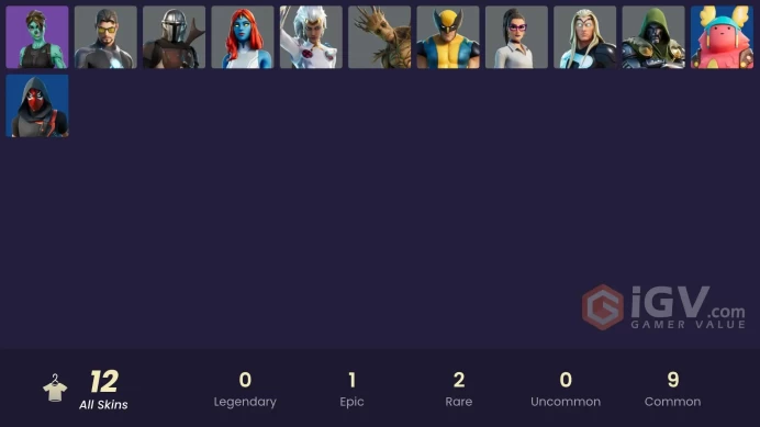 [PC/PSN/XBOX][Instant change mail] 12 skins | Mandalorian | Doctor Doom | Mystique | Tony Stark | Wolverine