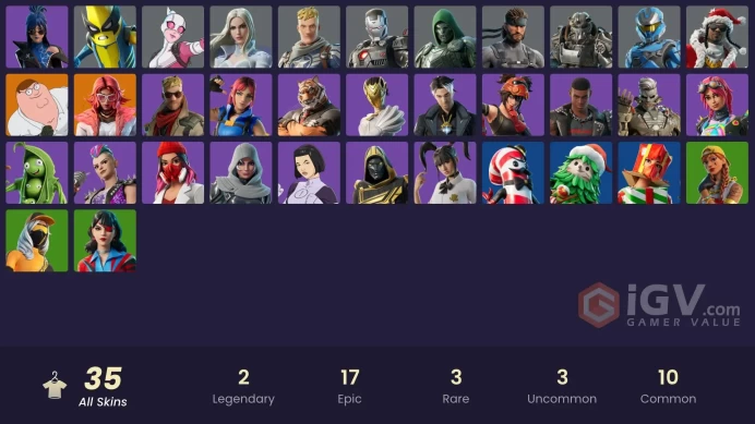 [ALL PLATFORMS]-35 SKIN-FULL ACCESS