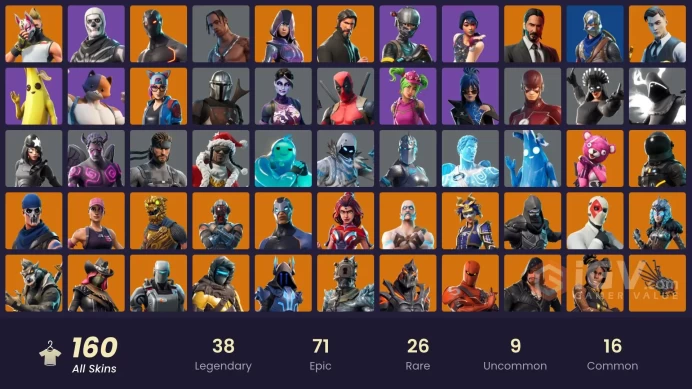 FA - [PSN/SWITCH/PC] 159 skins | OG STW | Sparkle Specialist | The Reaper | Glow | Blue Squire | Elite Agent | Travis Scott | John Wick
