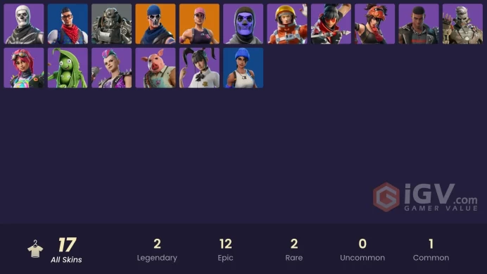 [PC] 16 skins | OG STW | Og Skull Trooper | Blue Team Leader | Prodigy | T-60 Power Armor | Pig the Butcher | Ringmaster Scarr | 50 VB